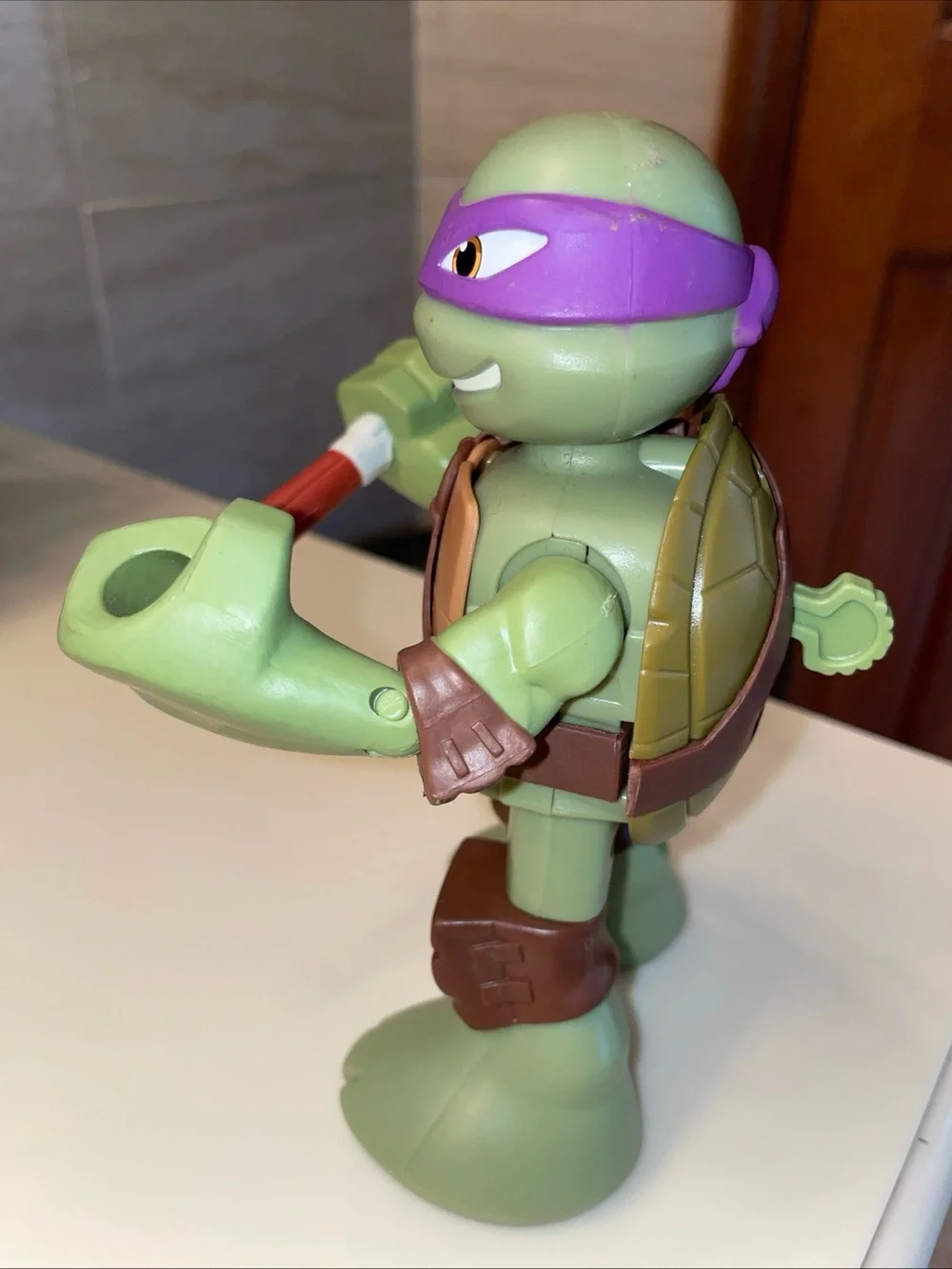 Teenage Mutant Ninja Turtles Talking Donatello Action Figure 2014 - Works!!